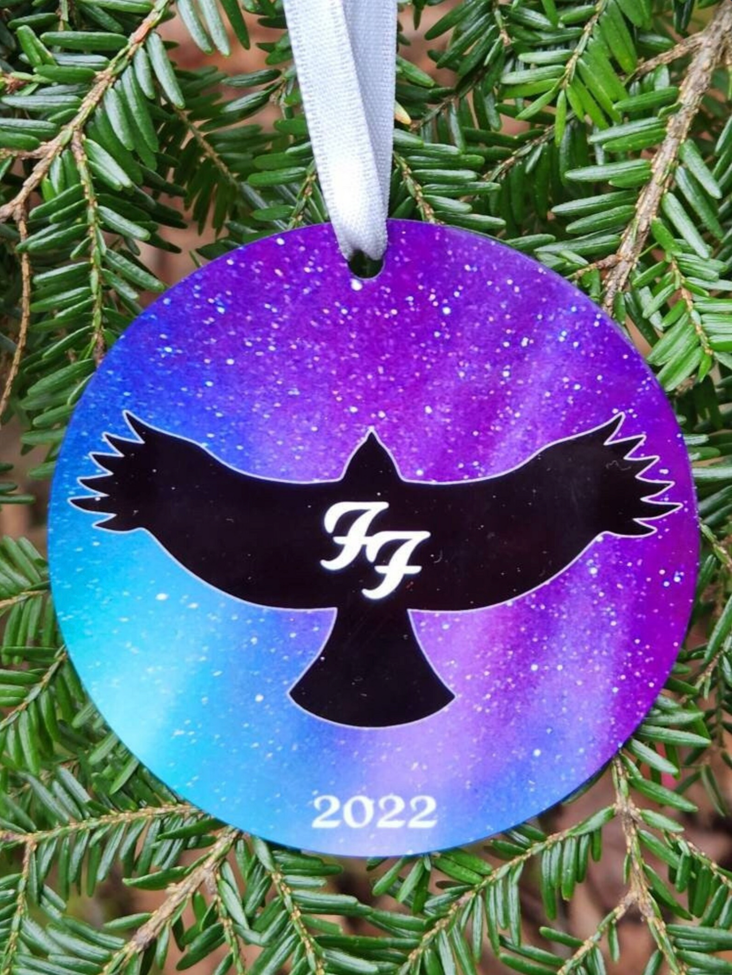 *Ornament - Taylor Hawkins FF - Hawk "Aurora" ornament