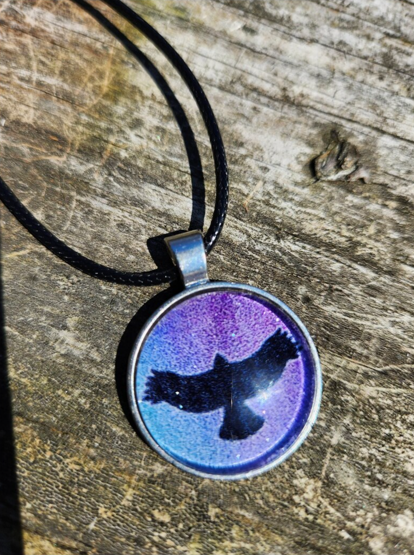 Hawk "Aurora" - Sparkle Necklace or Keychain