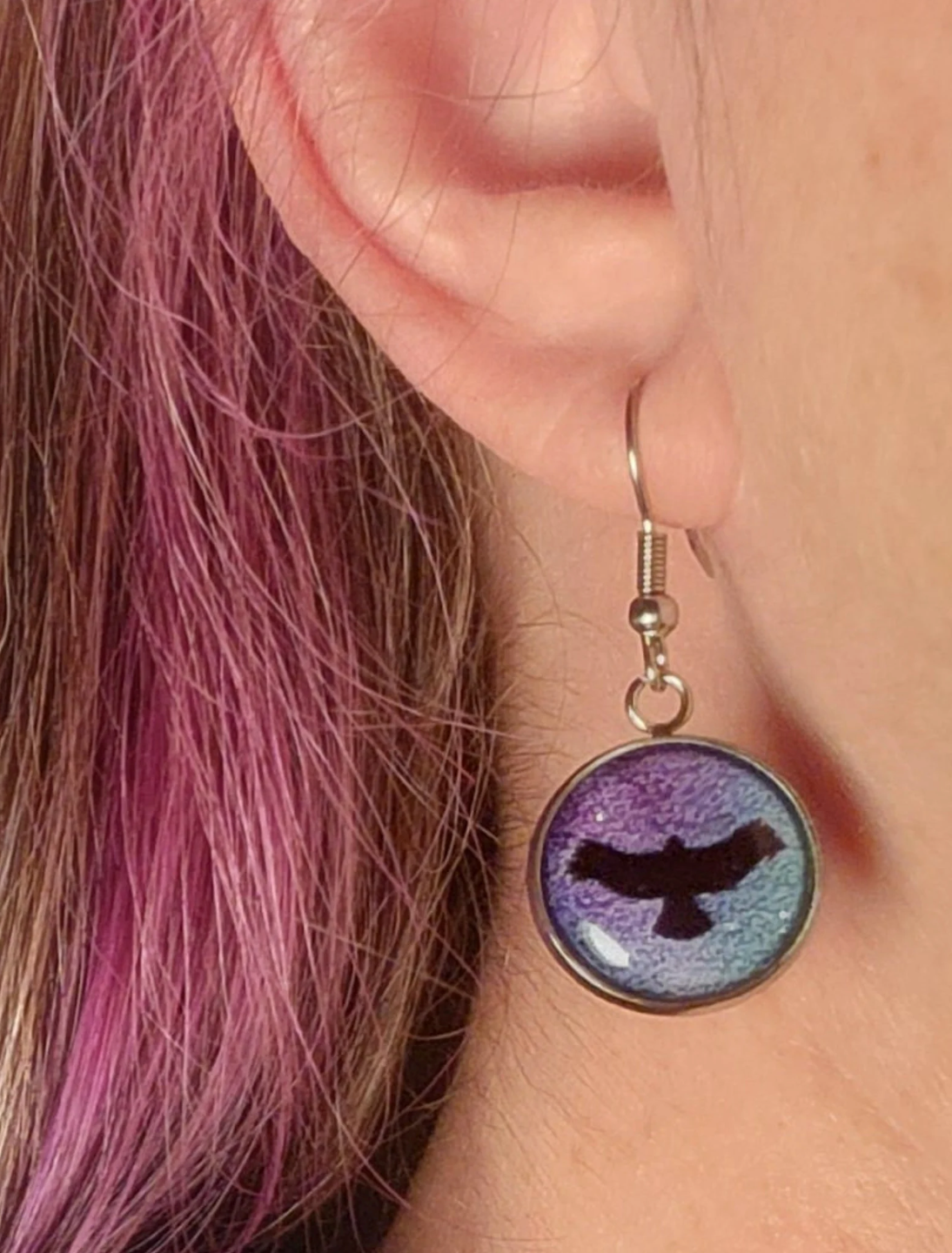 Earrings - Hawk "Aurora" - Dangle and Sparkle earrings